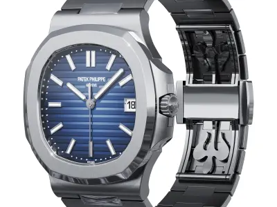 Patek Philippe Nautilus 3D model