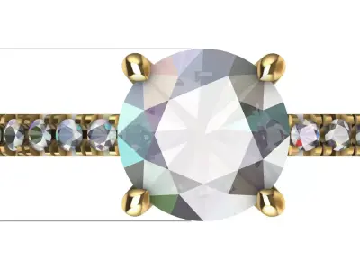 classic diamond-01 3D print model