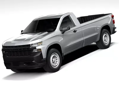 Chevrolet Silverado 1500 WT 2019 3D model