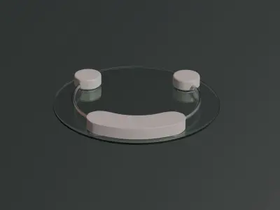 Electronic Weight Scale 3D model