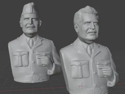 Leslie Groves 3D print model