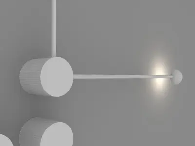 Wall Light 3D model