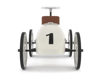 Retro Push Car 3D model