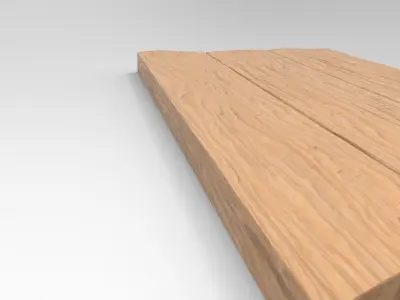 Otoro Tray Low-poly 3D model