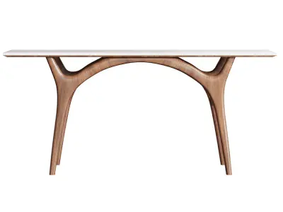 Daphne 63 Sintered Stone Dining Table Low-poly 3D model