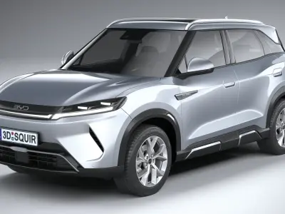 BYD Atto 2 2025 3D model