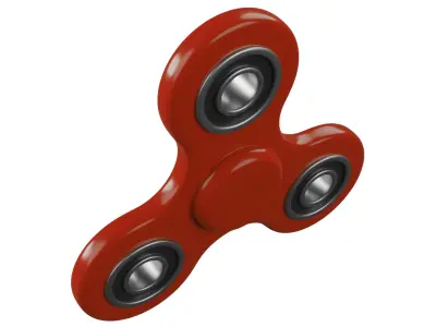 Spinner Low-poly 3D model