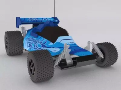 Remote Control Car 3D model