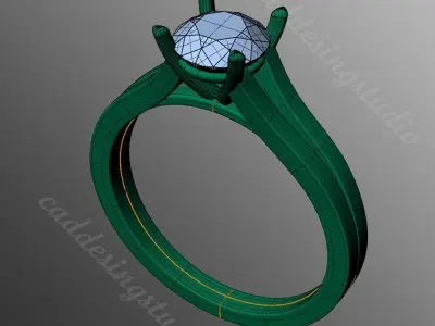 Ring iz58 3D print model