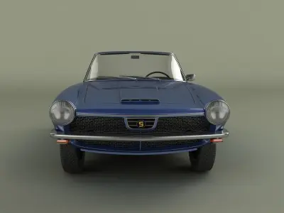 Glas 1300GT Convertible 3D model