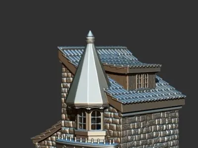 Xmas Candy Store 3D print model