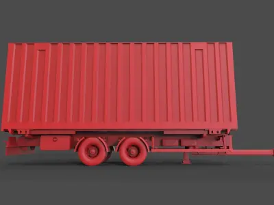 Trailer mod23 3D print model