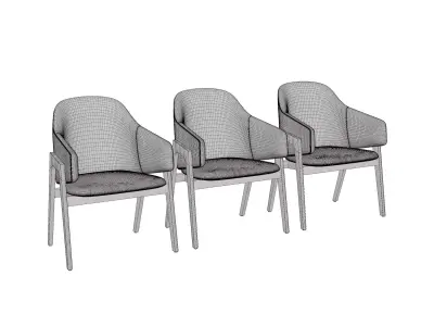 Arm chair 3D model shop
