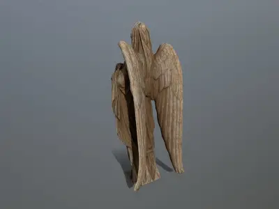 greek statue 2 Low-poly 3D model