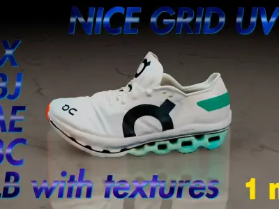 On Cloud Boom Echo Clean Scan 3D model