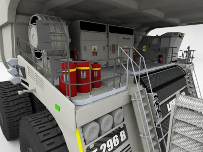 Liebherr Mining Truck 3D model