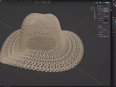 WICKER BASKET22 3D model