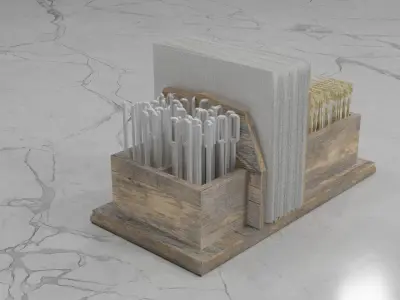 napkin holder Free 3D model