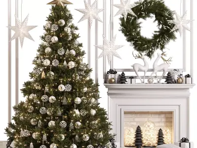 Decoration Christmas B04 3D model