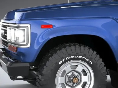 Toyota Land Cruiser J60 1988 3D model