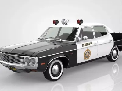 Amc Matador Sheriff 3D model
