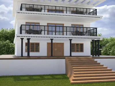 exterior design 3D model