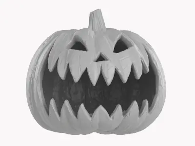 Pumpkin Head 02 3D model