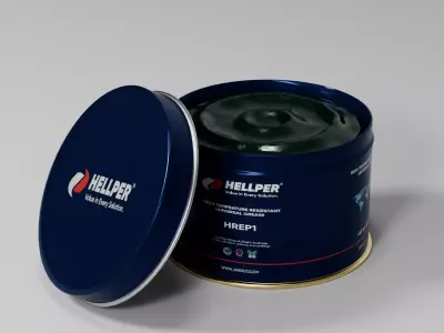 Grease for cars Low-poly 3D model