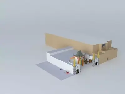 GRAUMANS CHINESE THEATRE 3D model
