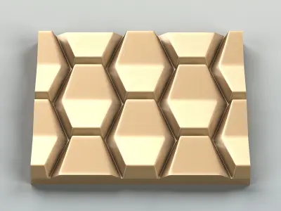 Wall panel 012 3D model