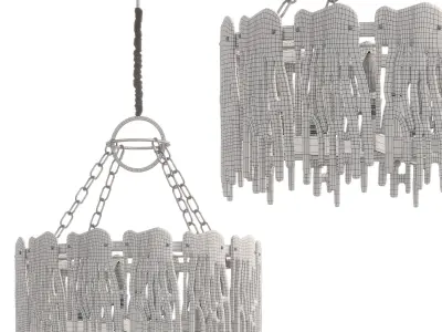 Cold Heart Chandelier by Lalume 3D model