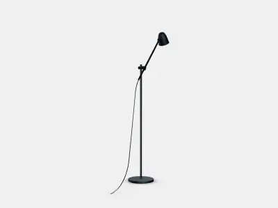 SKURUP Floor-standing reading lamp Low-poly 3D model