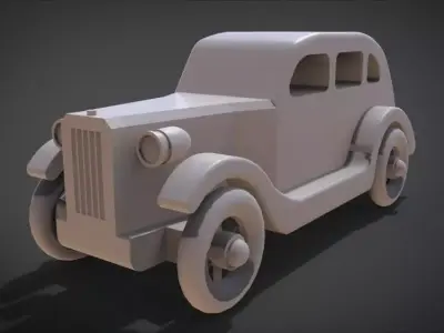 1935 Sedan Toy Car 3D print model