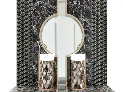 LUXURY - Wash Basin 09 3D model