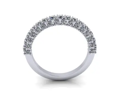 Engagemen Ring WB V3 3D print model