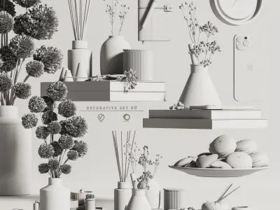 Decorative Set 22 3D model