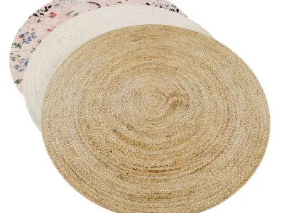 Rug635 Low-poly 3D model