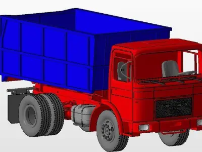 Roman Cereal Truck  3D print model