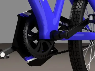 Cycle 3D model Low-poly 3D model