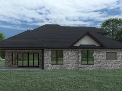 Contemporary House Stl-Dae Digital File 3D Model of the house 3D print model