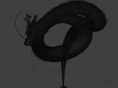 Shenlong or Shenron from Dragon Ball z 3D model