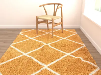 Rugs No 885 Low-poly 3D model