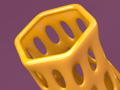 Vase  Support-Free printing 3D print model