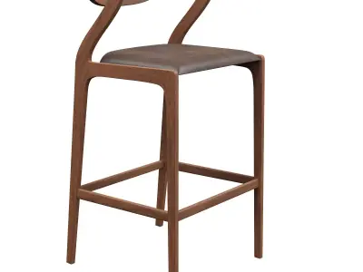 Duda Barstool 3D model Low-poly 3D model