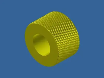 knob with Diamond 3D print model