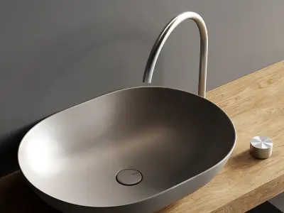 Falper Viaveneto Vanity Unit Set 3 3D model