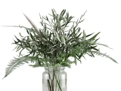 Spring Bouquet 3D model