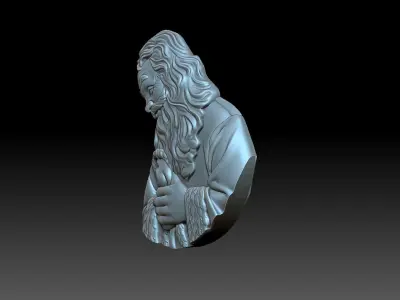 Santa claus 3D print model