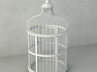 Belen Decorative Cage by ZARA HOME 3D model