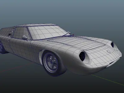 LOTUS 47GT 3D model